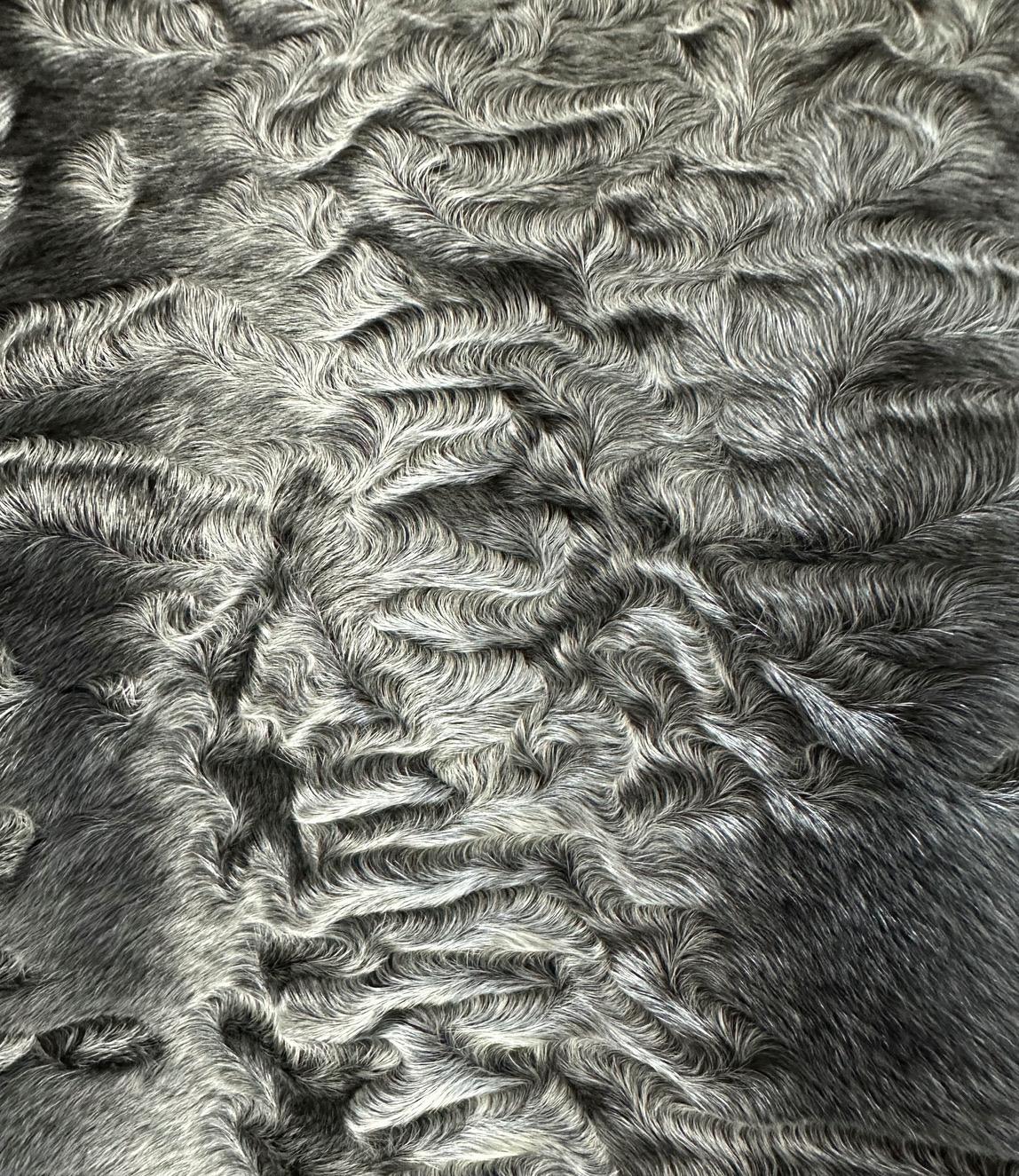 Women's Christian Dior Astrakhan Lambskin  Fox Fur Collar Coat Sz.34