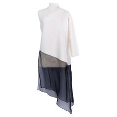 Top asimétrico Christian Dior