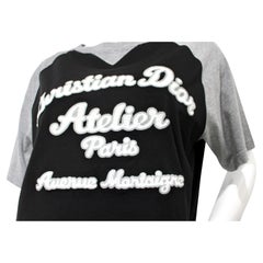 Christian Dior Atelier Paris Avenue Montaigne Cotton T-Shirt