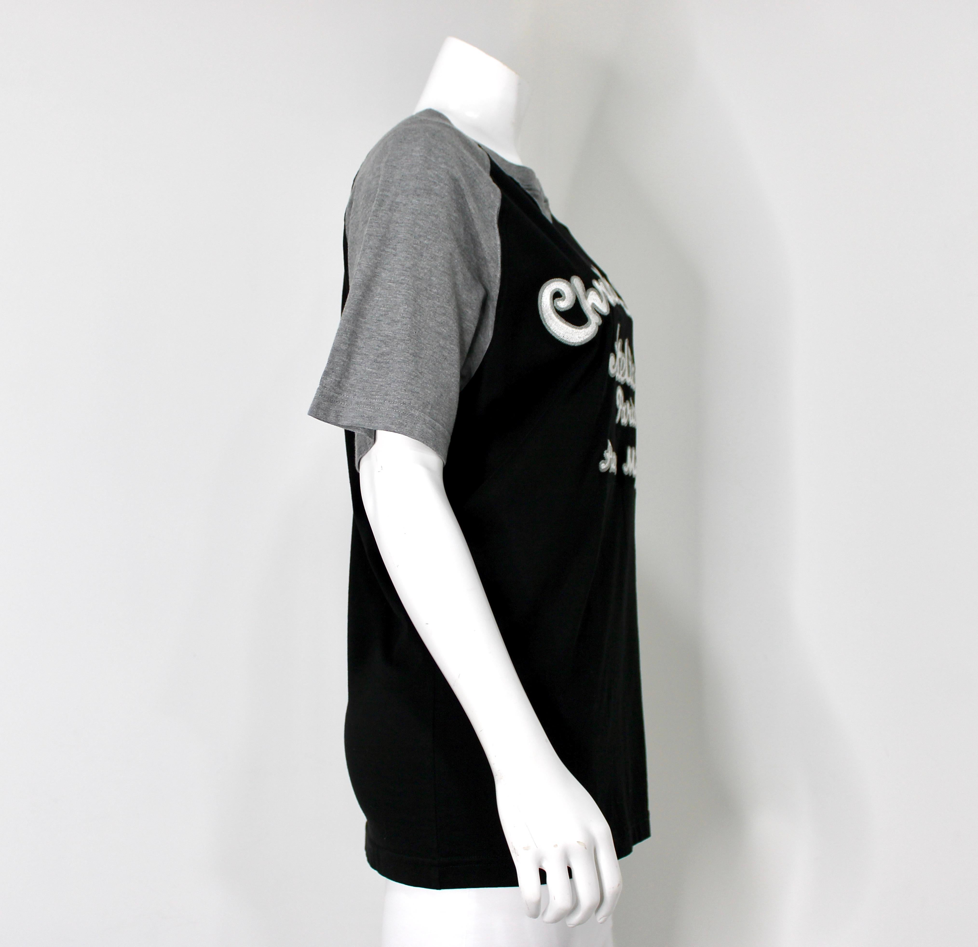 Donna Maglietta in cotone Christian Dior Atelier Paris Avenue Montaigne in vendita
