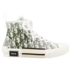 Christian Dior B23 Oblique Logo Canvas Sneakers EU 38.5 UK 5.5 US 8.5 