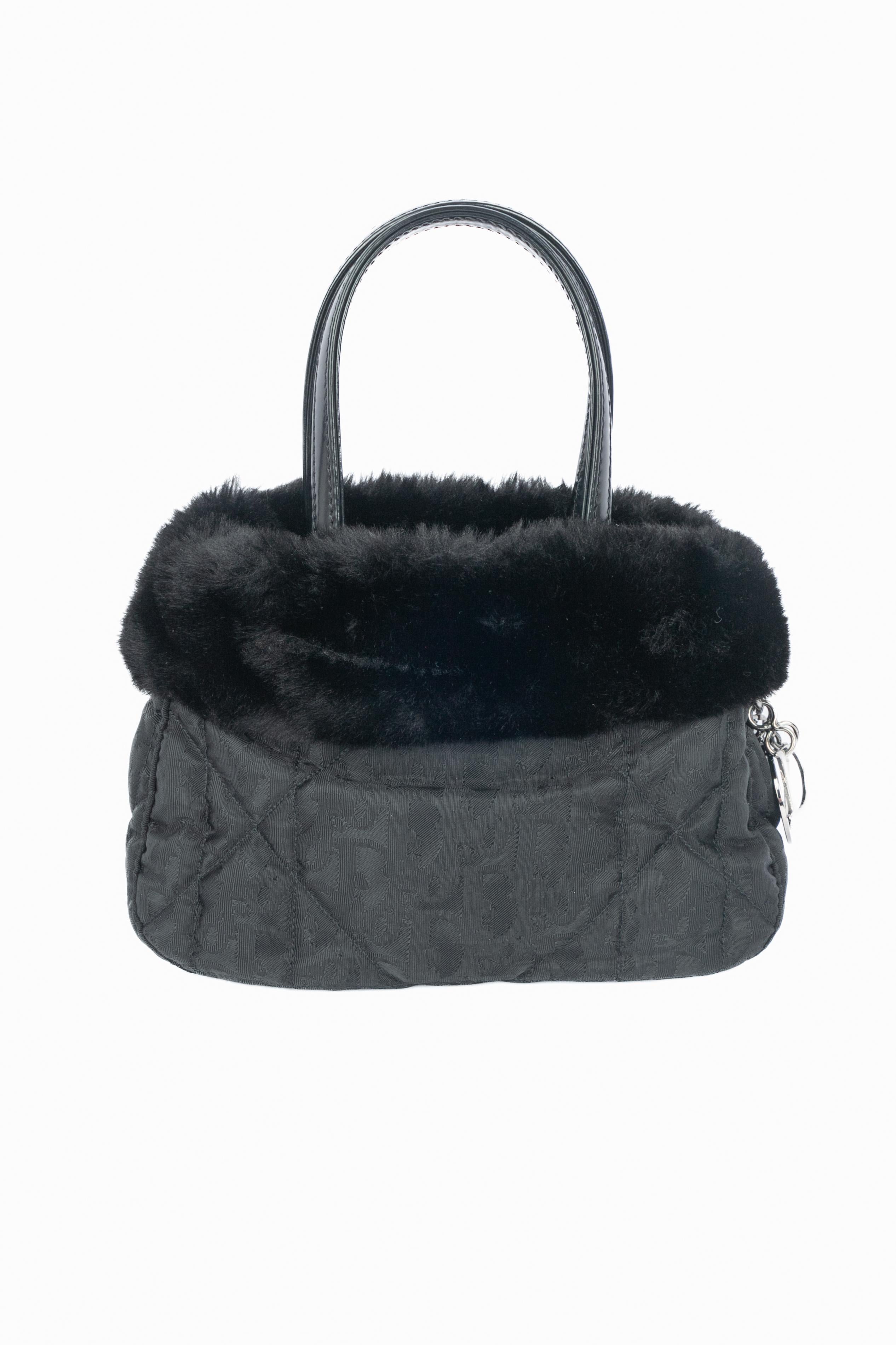 Noir Christian Dior bag en vente