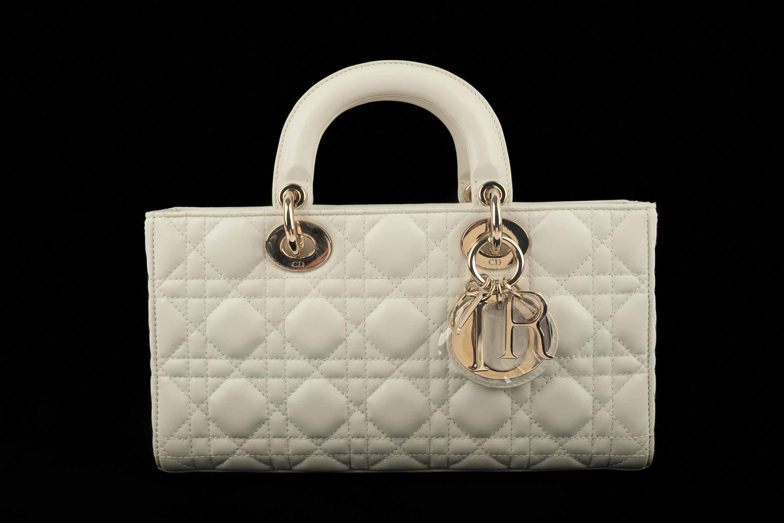 Beige Sac Christian Dior 