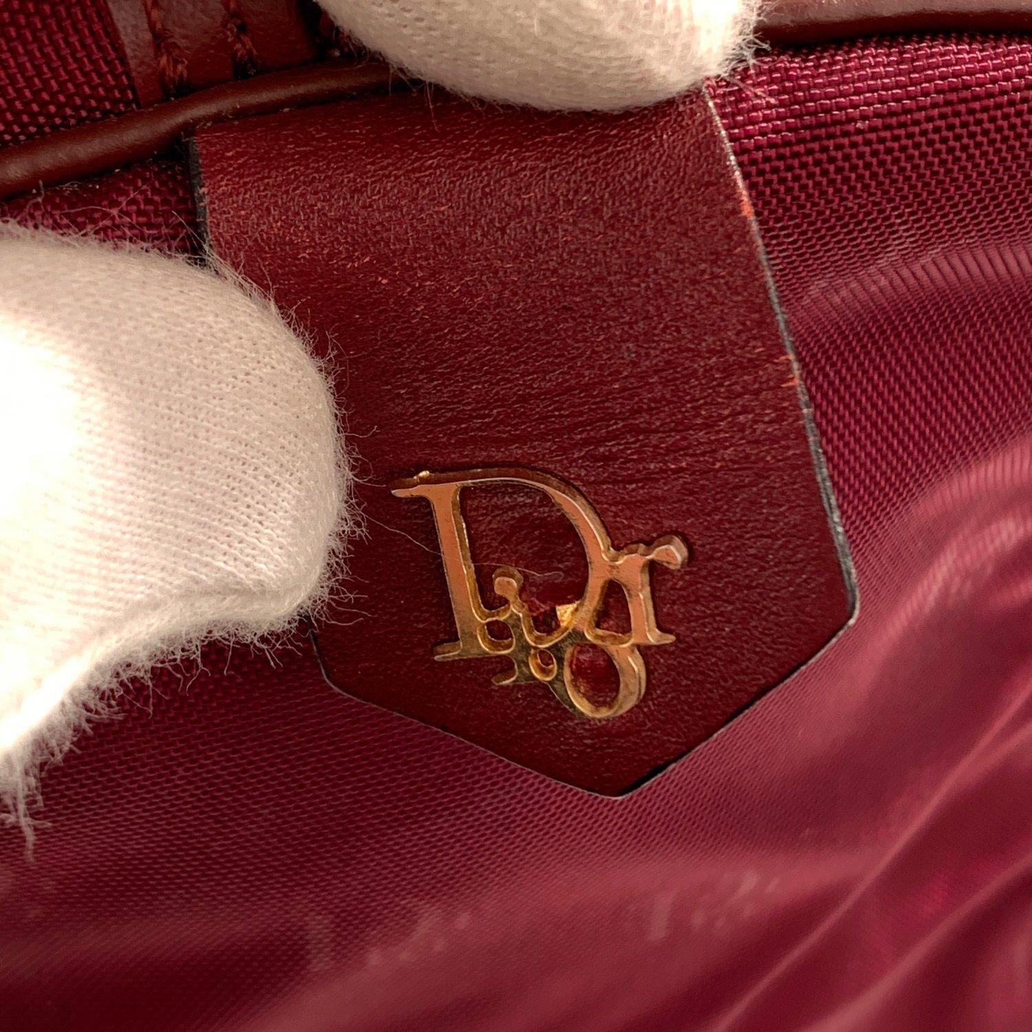 lady dior burgundy
