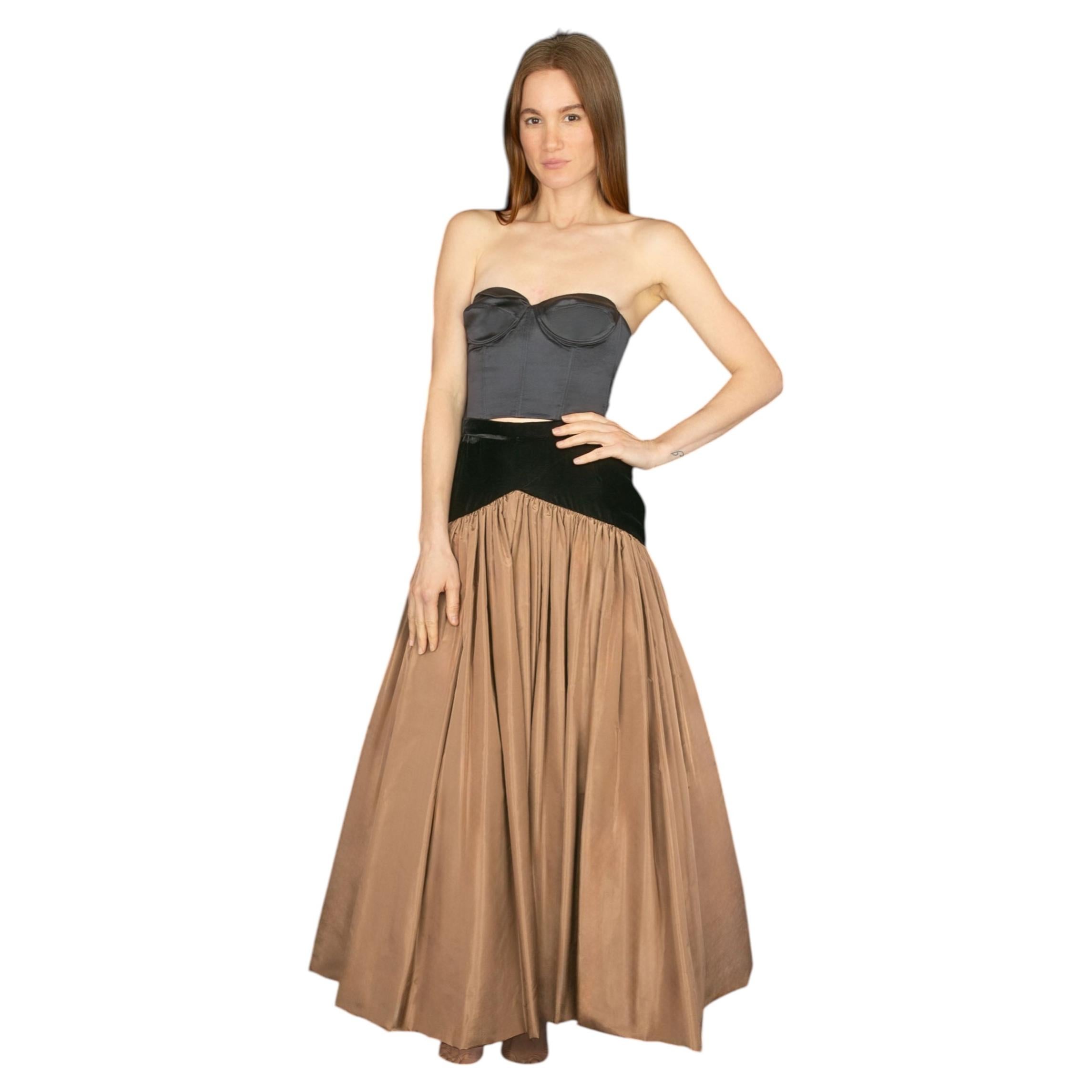 Christian dior ball skirt by Marc Bohan circa 1980