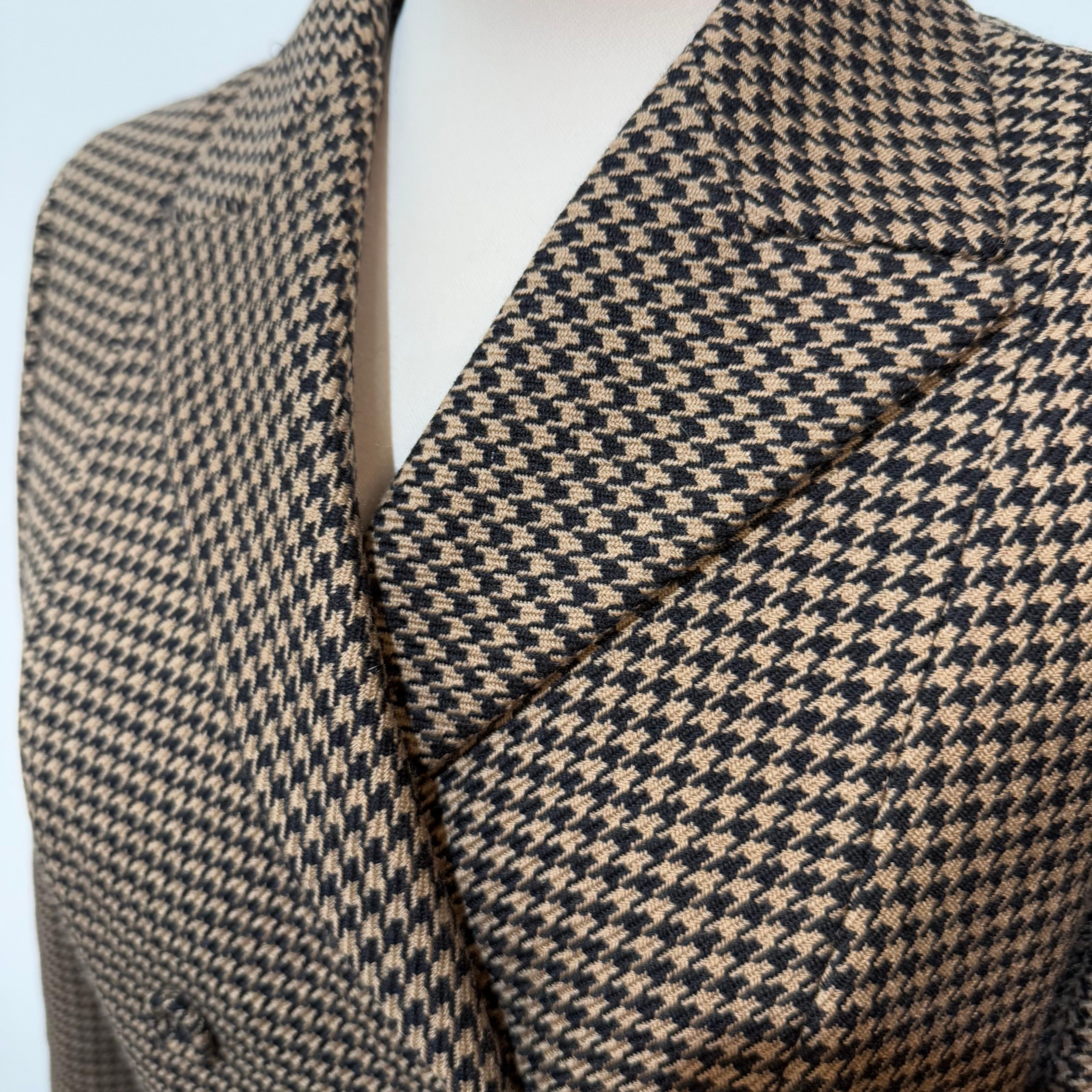 Christian Dior Bar 30 Montaigne Piede de Poule Jacket FR 40 In Excellent Condition For Sale In Gazzaniga (BG), IT