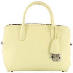 Christian Dior Bar Bag Leather with Python Small