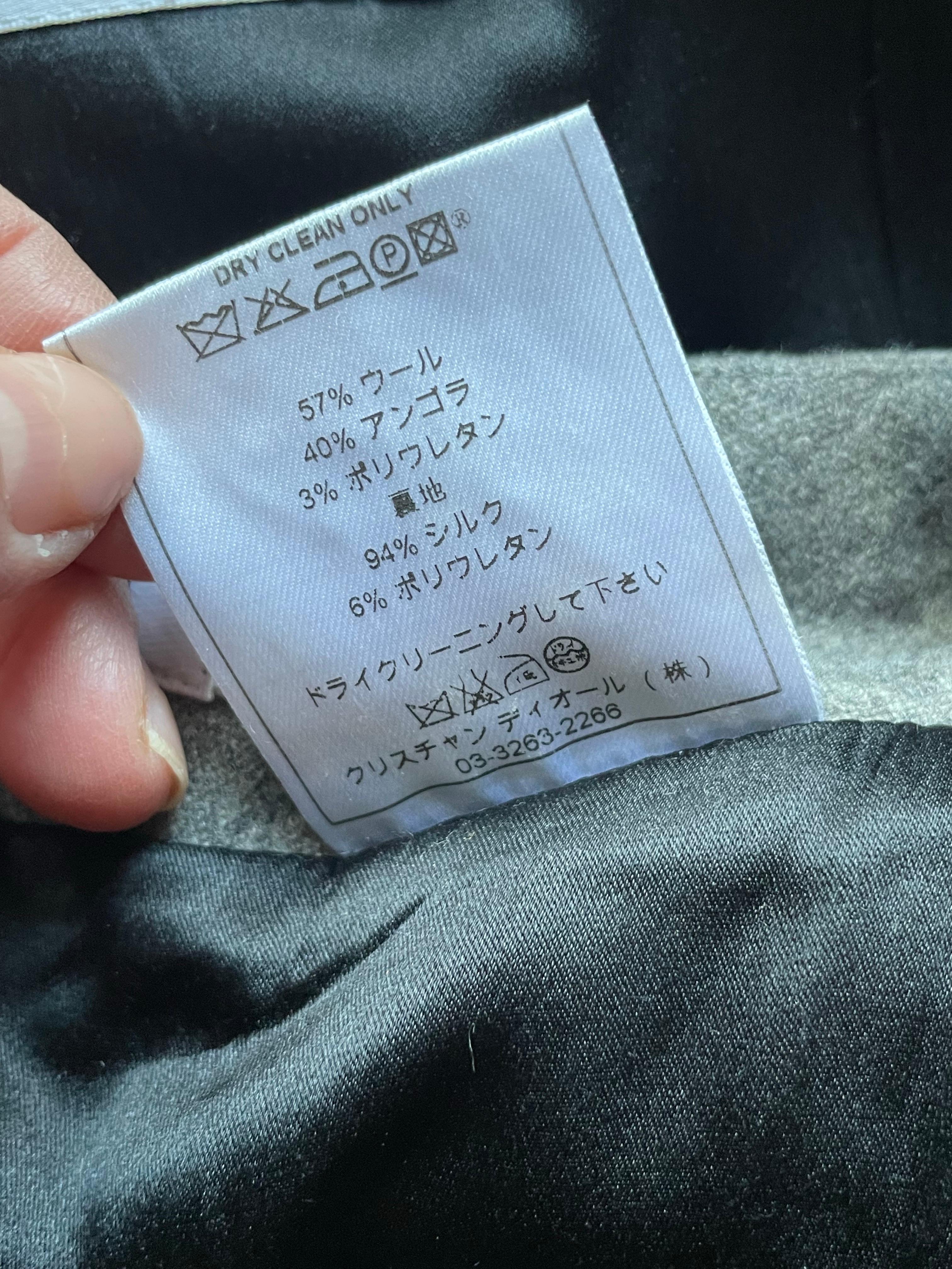 CHRISTIAN DIOR BAR Veste et jupe. en vente 5