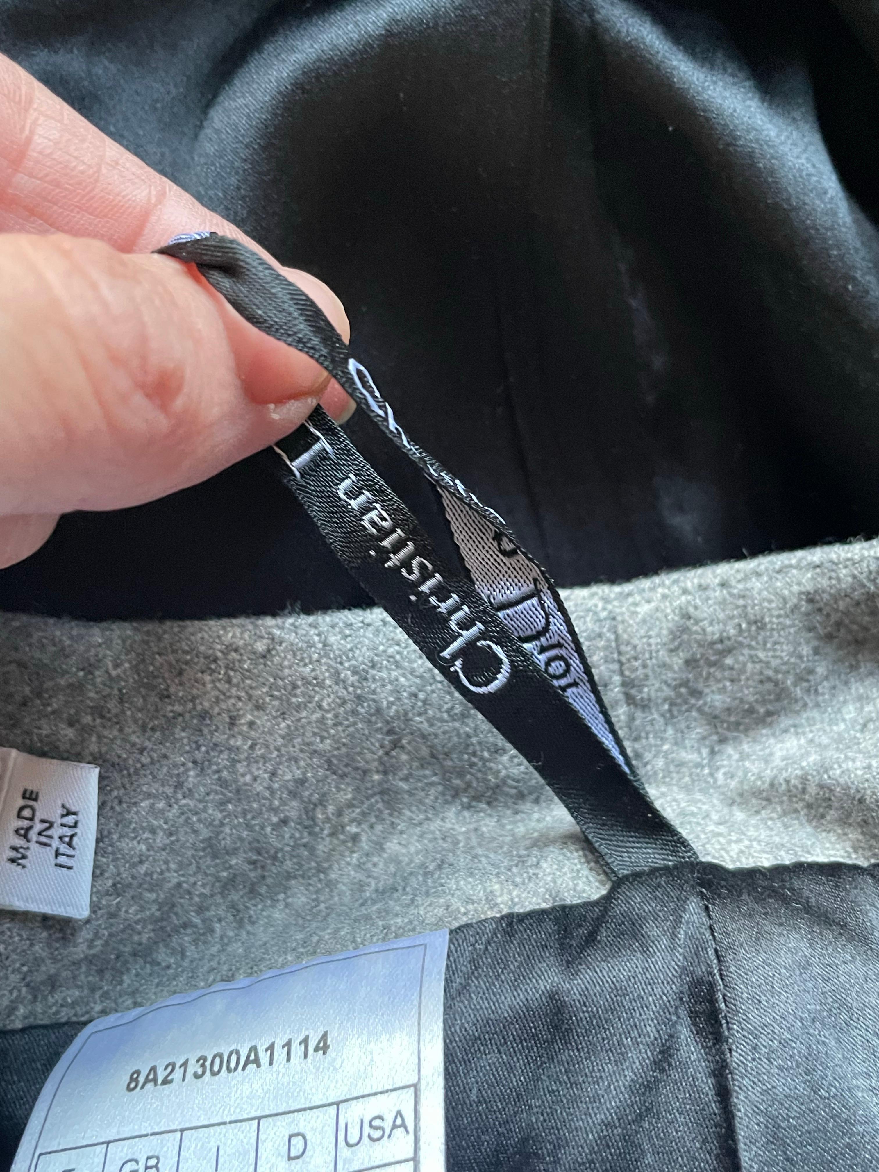 CHRISTIAN DIOR BAR Veste et jupe. en vente 11