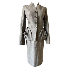 CHRISTIAN DIOR BAR Veste et jupe.