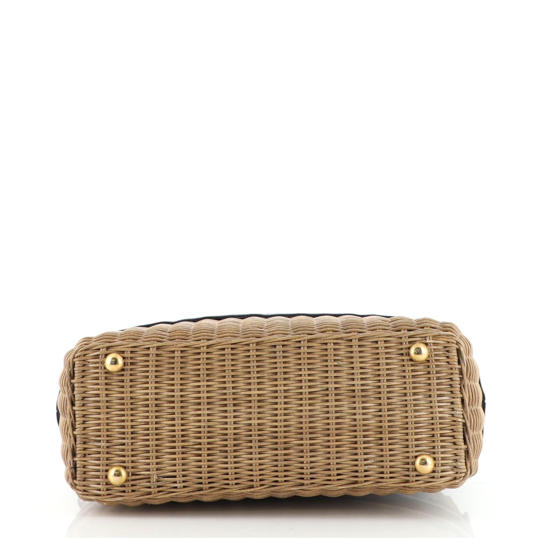 christian dior wicker bag