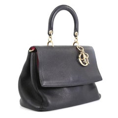Christian Dior Be Dior Bag Pebbled Leather Medium