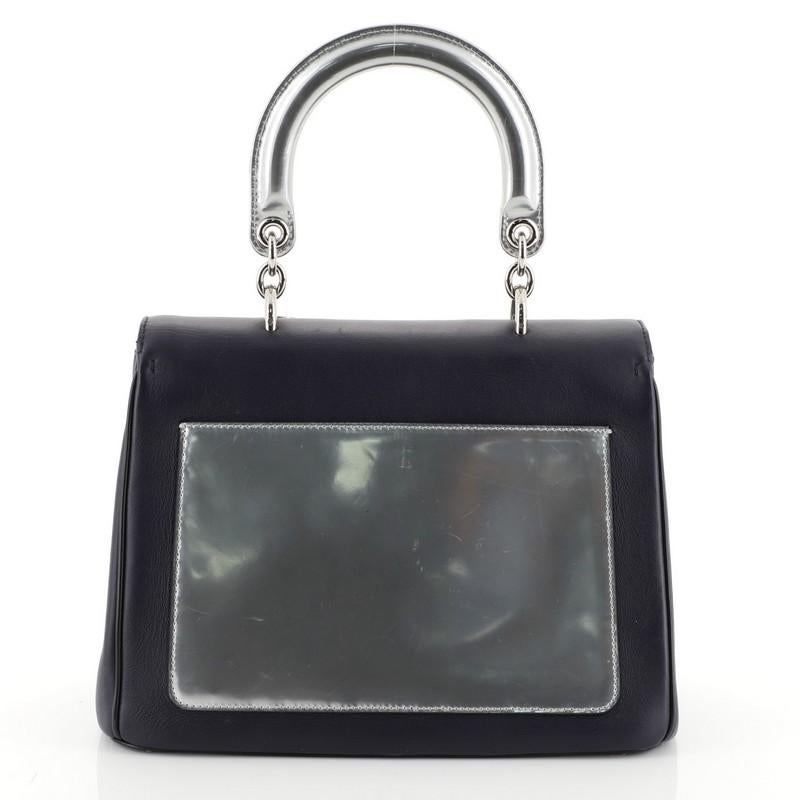 Black Christian Dior Be Dior Bag Smooth Leather Small 