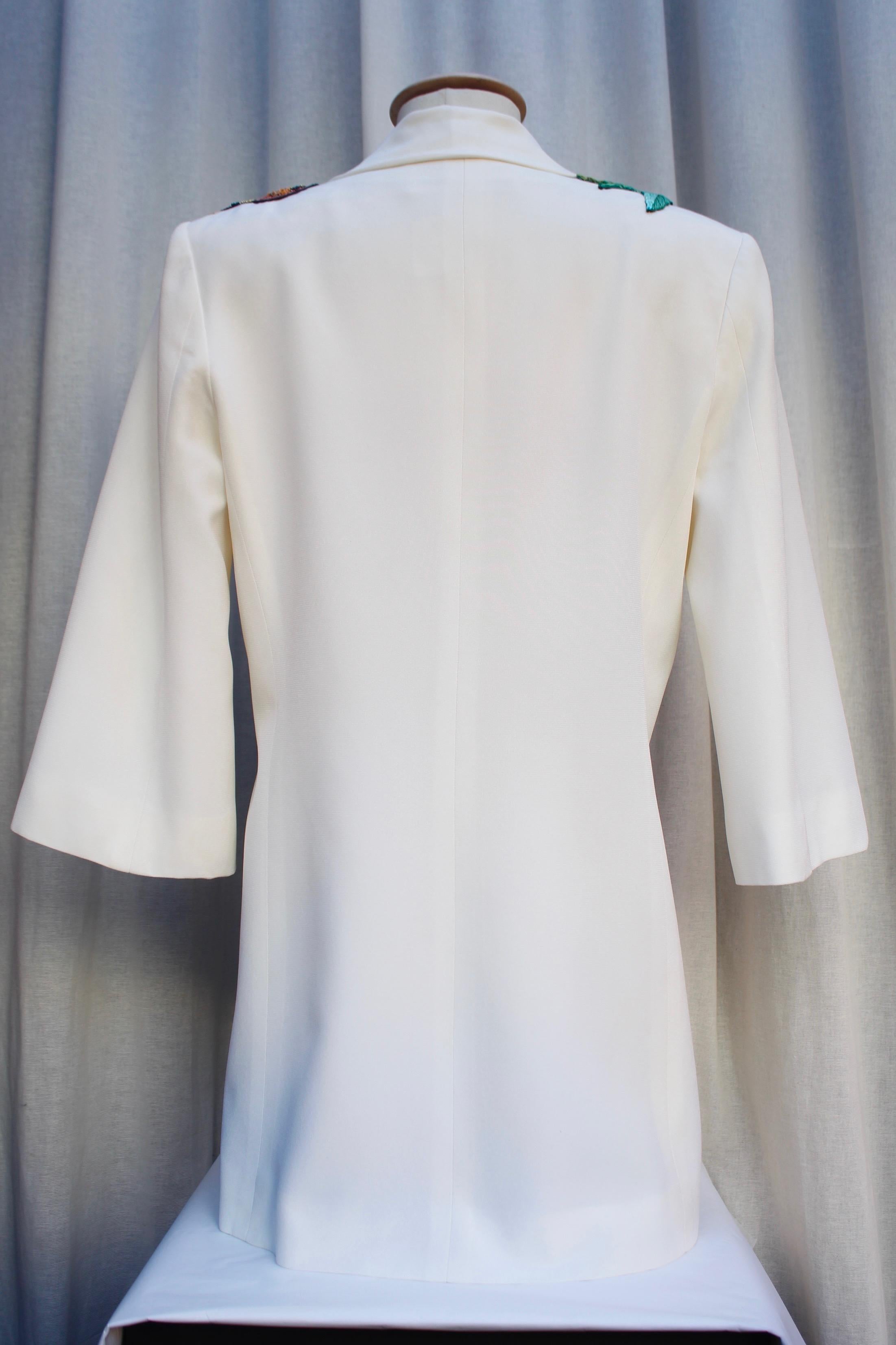 Gray Christian Dior beautiful evening jacket, 1990’s For Sale
