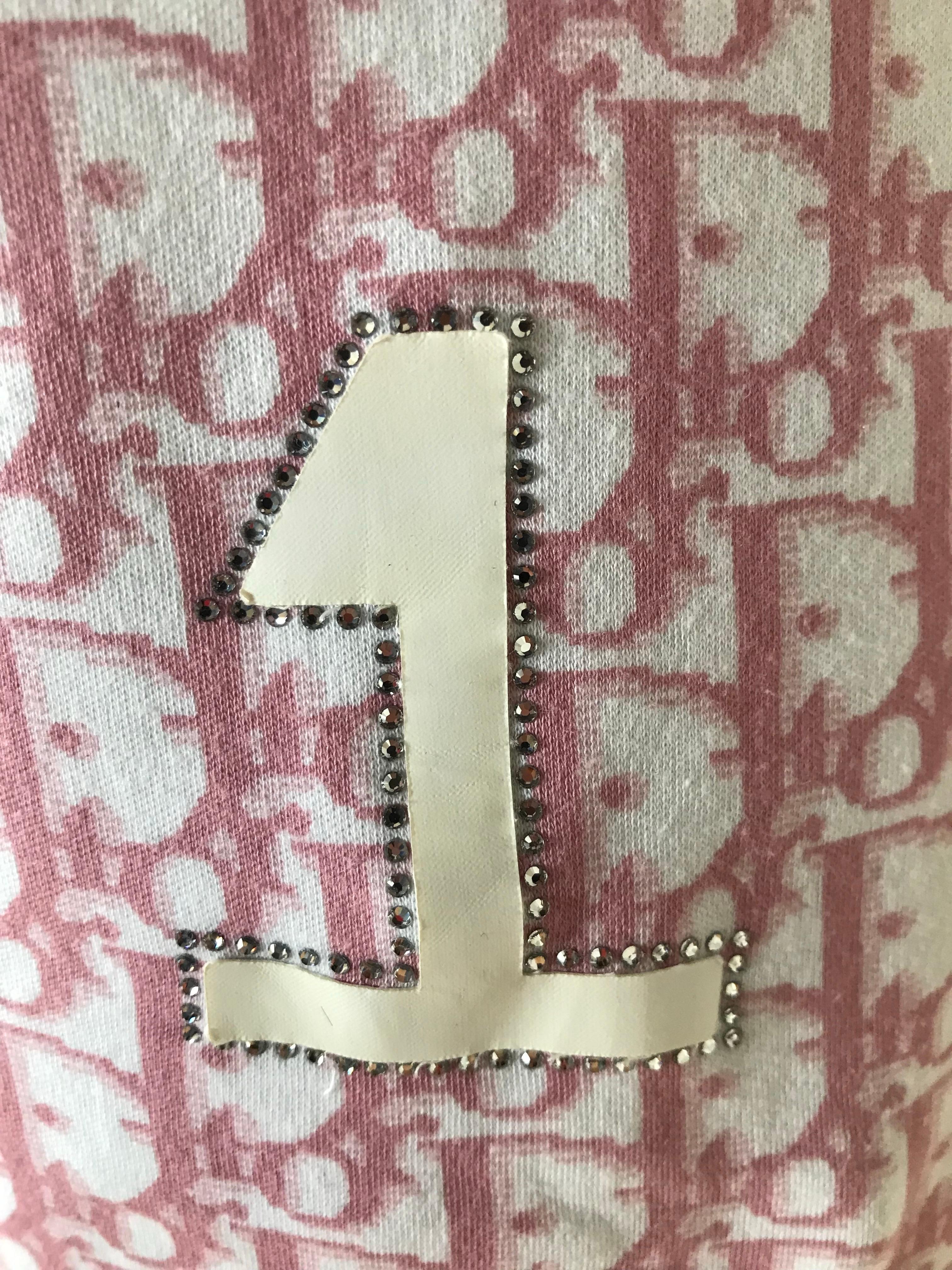 CHRISTIAN DIOR Belle robe oblique avec monogramme Bon état - En vente à CACHAN, FR