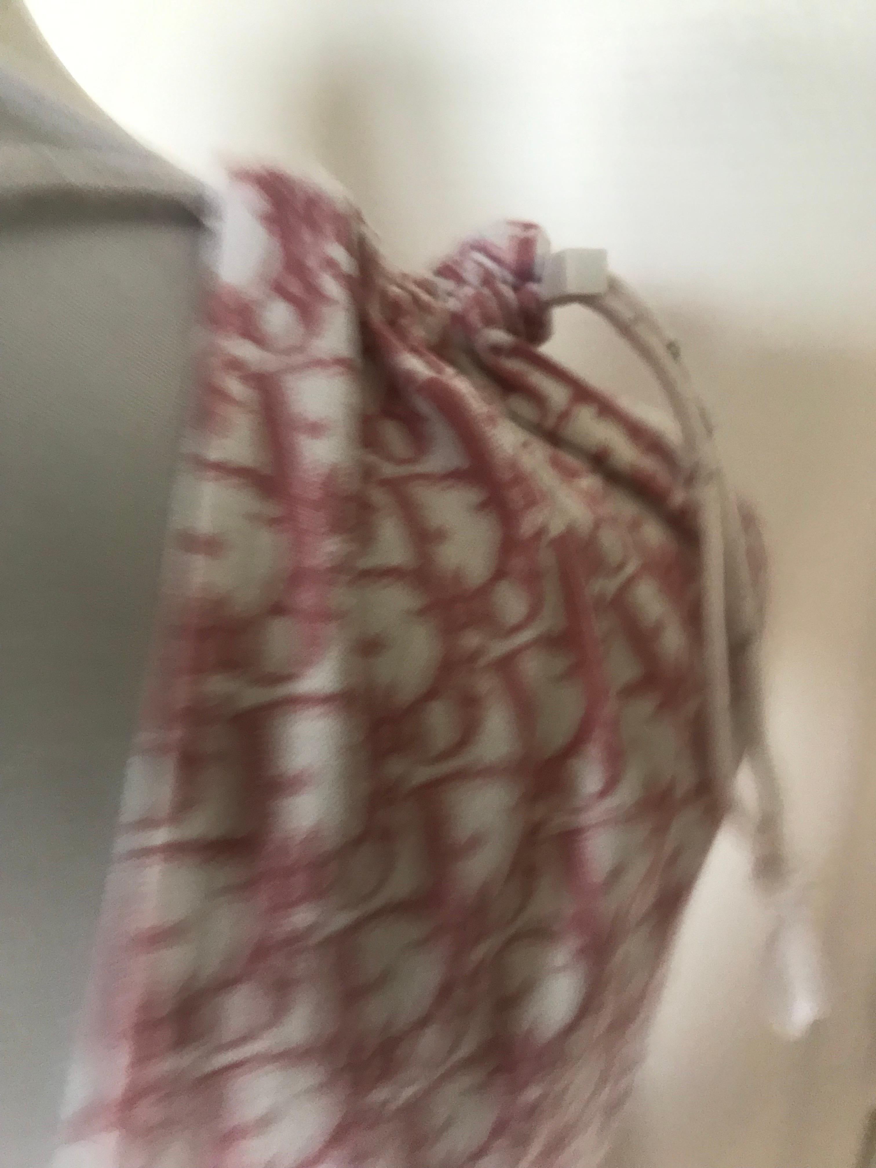 CHRISTIAN DIOR Belle robe oblique avec monogramme en vente 3