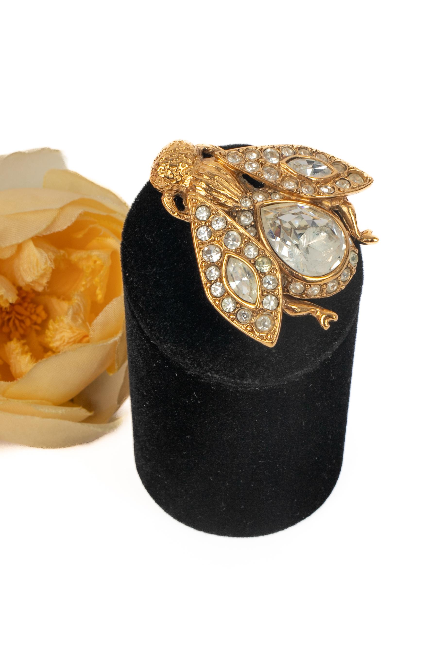 Christian Dior bee brooch at 1stDibs