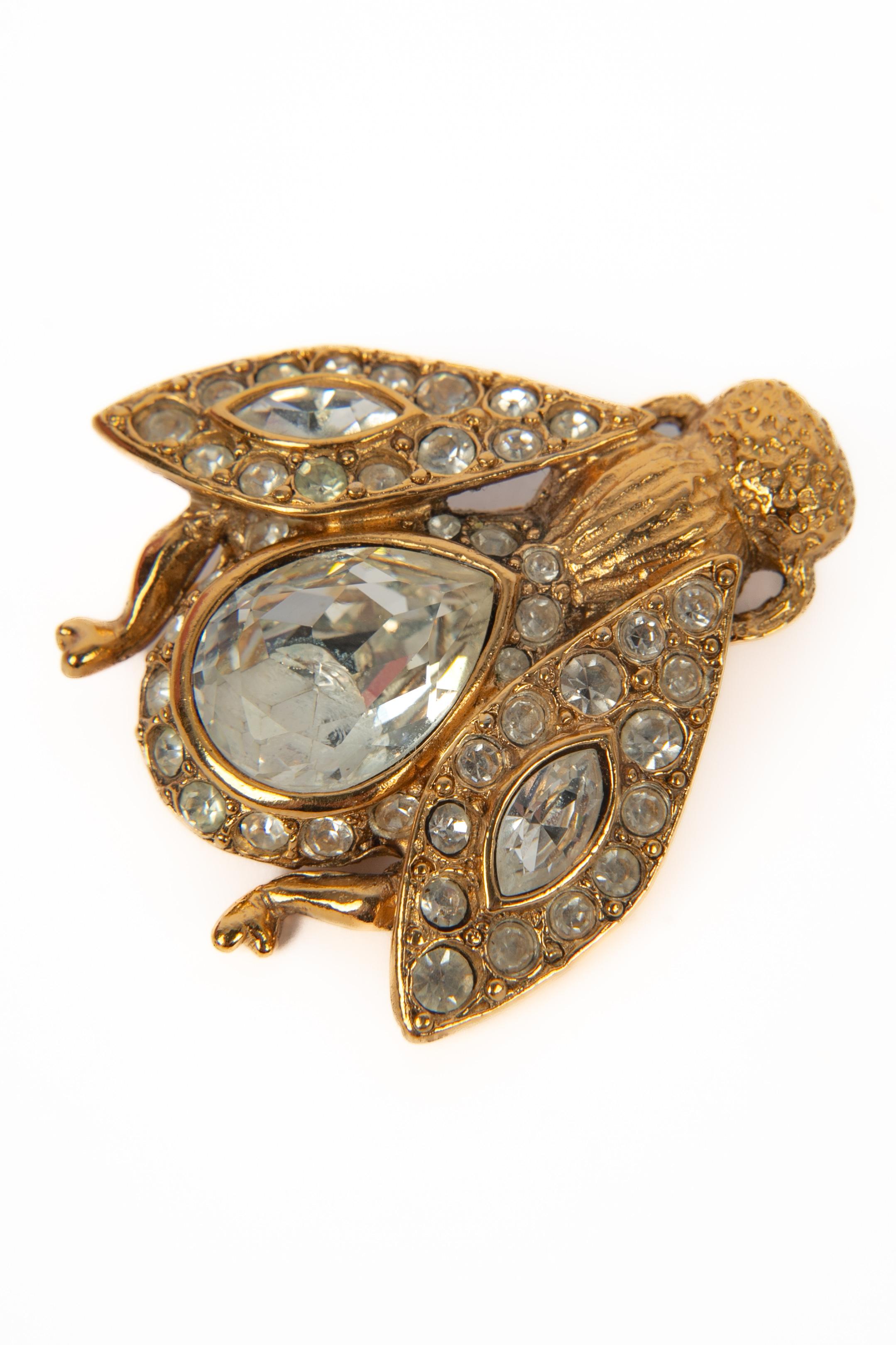 Christian Dior bee brooch at 1stDibs