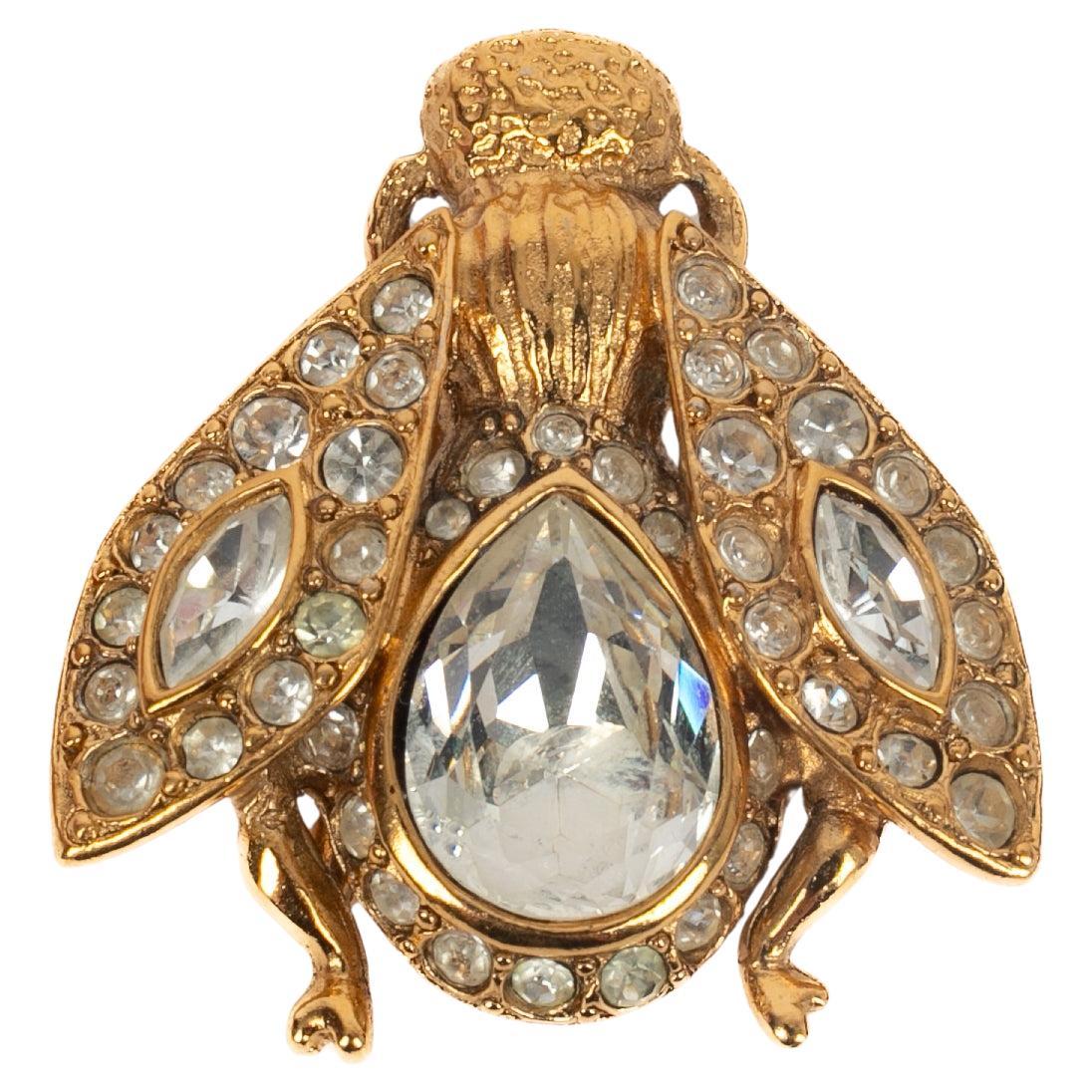 Christian Dior Bee Brooch - 2 For Sale on 1stDibs | dior bee