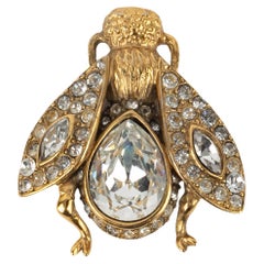 Vintage Christian Dior 'bee' brooch