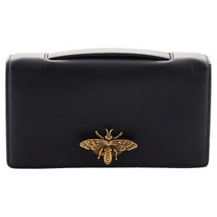 Christian Dior Bee Pouch Clutch Leather