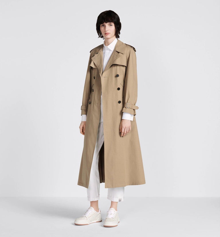 Tailored Coat Burberry Coat Womens 2014 CHRISTIAN DIOR Beige