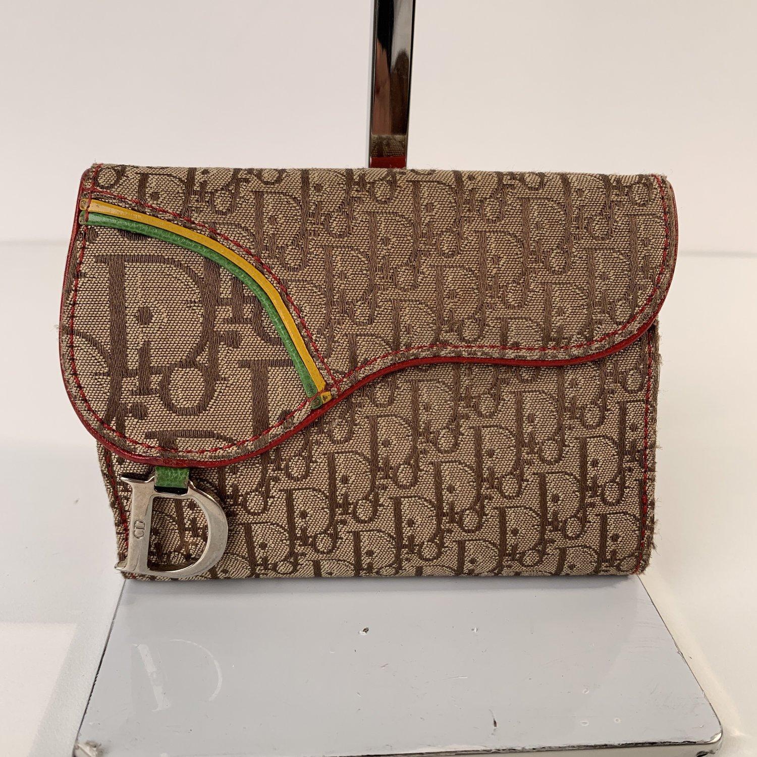 dior diorissimo heart locket compact wallet