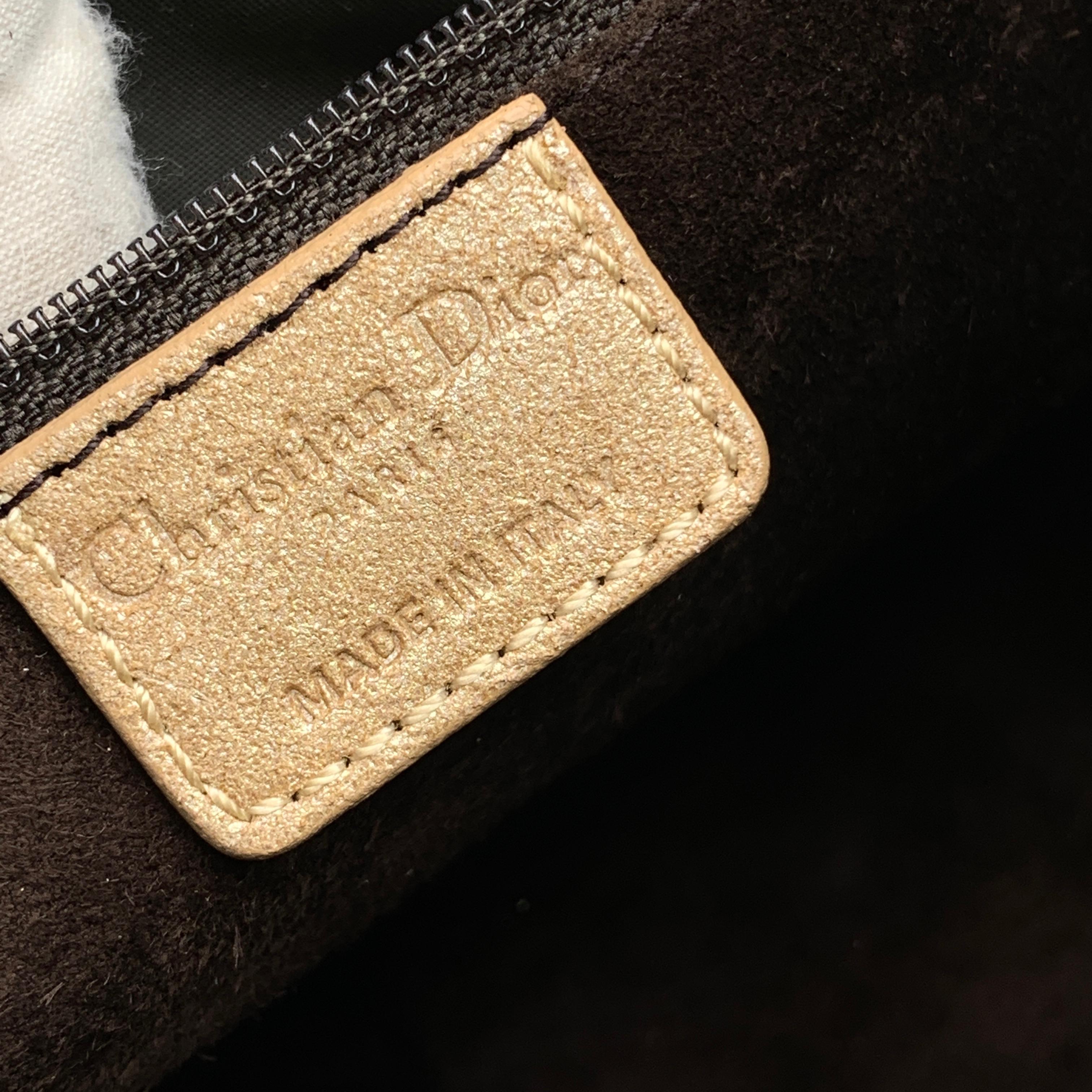 Christian Dior Beige Leather Rebelle Shoulder Bag Handbag For Sale 4
