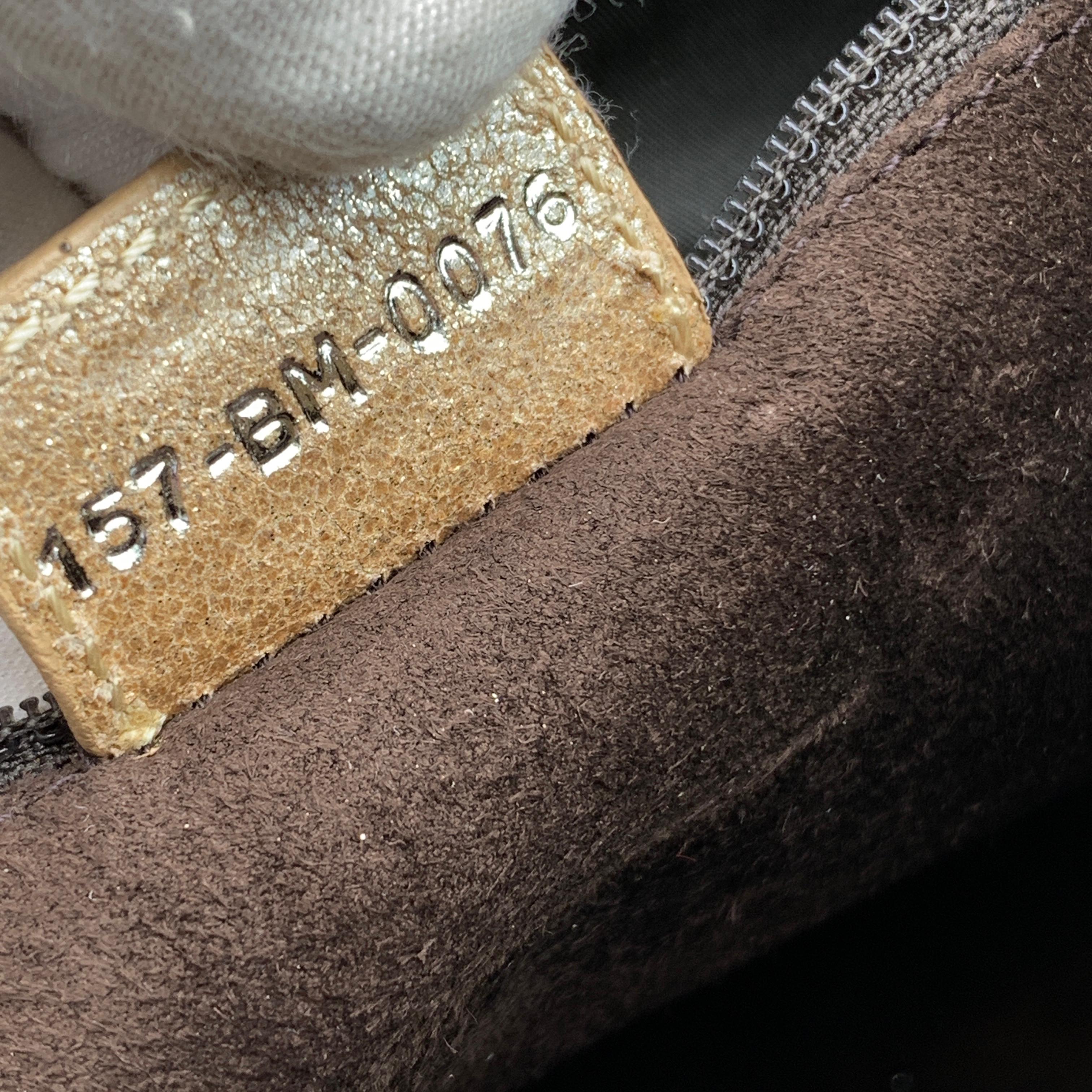 Christian Dior Beige Leather Rebelle Shoulder Bag Handbag For Sale 5