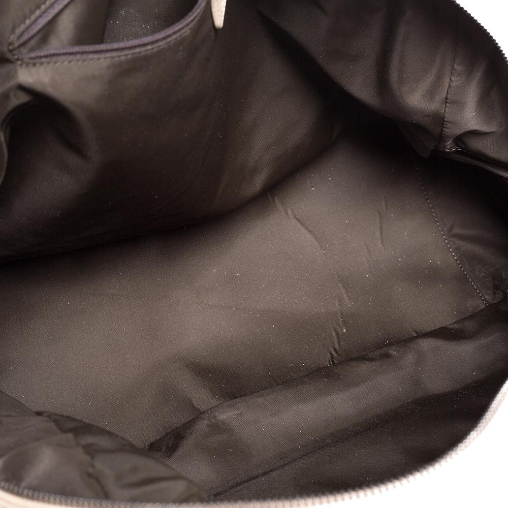 Christian Dior Beige Oblique Canvas and Leather Heart Charm Ethnic Shoulder Bag 2