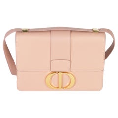 Christian Dior Beige Smooth Box Calfskin 30 Montaigne Flap Bag Christian Dior Beige Smooth Box Calfskin 30 Montaigne Flap Bag