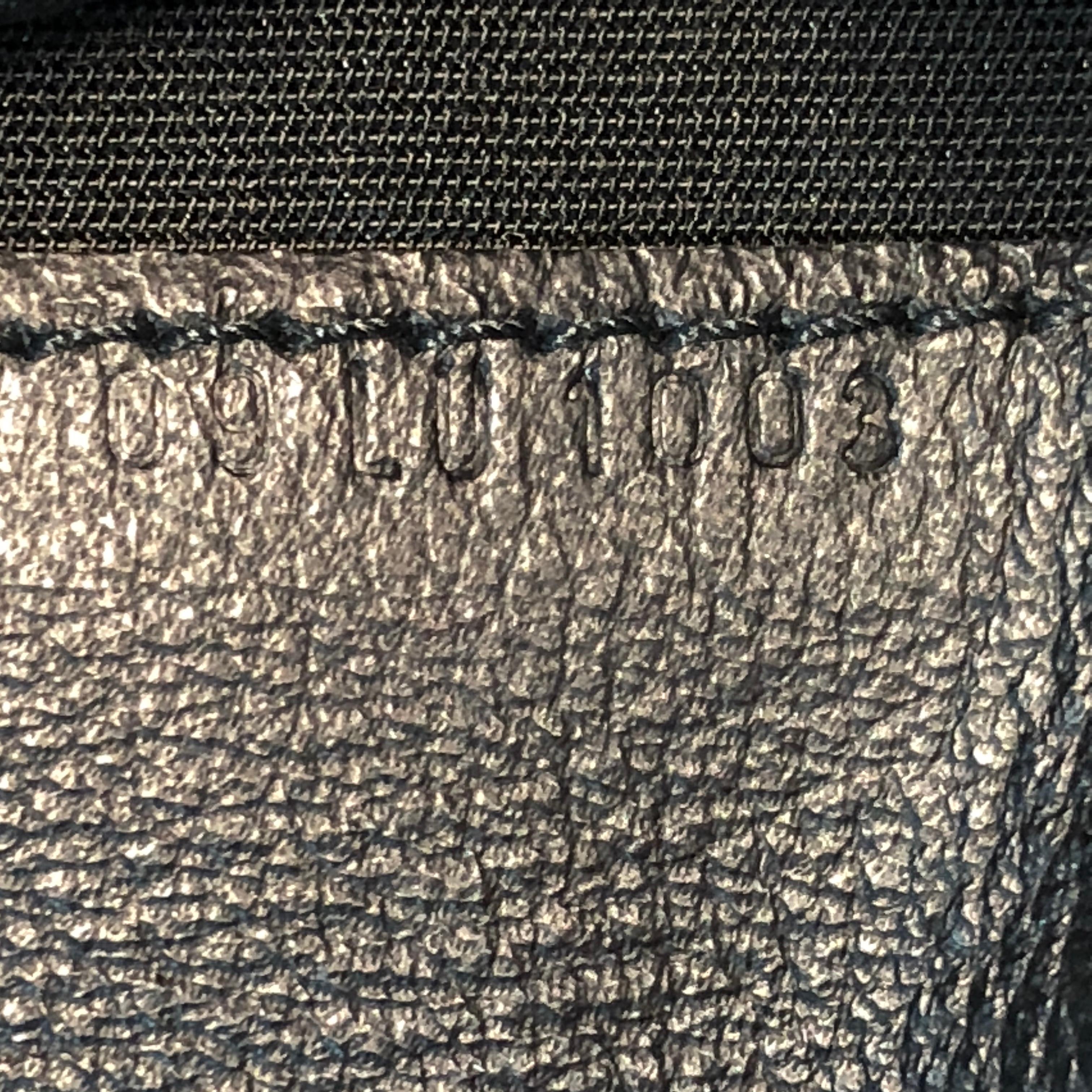 Christian Dior Bifold Wallet Cannage Studded Lambskin Black 1