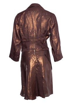 Christian Dior, biker jacket with skirt