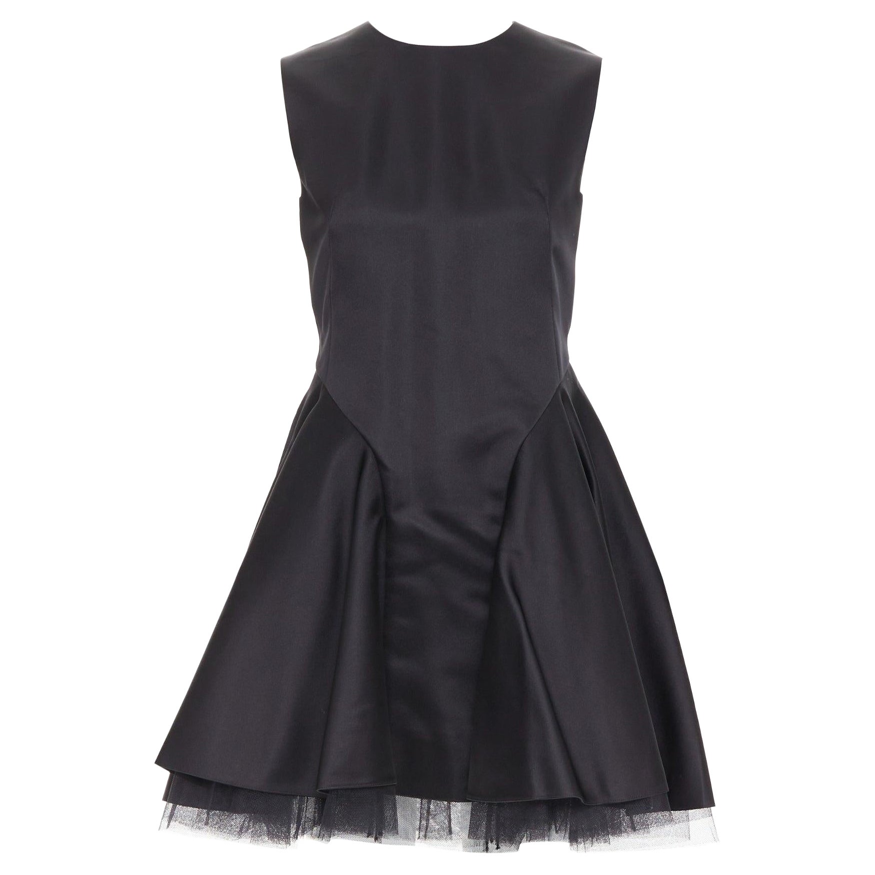 【Dior】A-line mini dress with tulle skirt【ランク:A】 LIGHT TOUCH skirt | Dorothee Schumacher