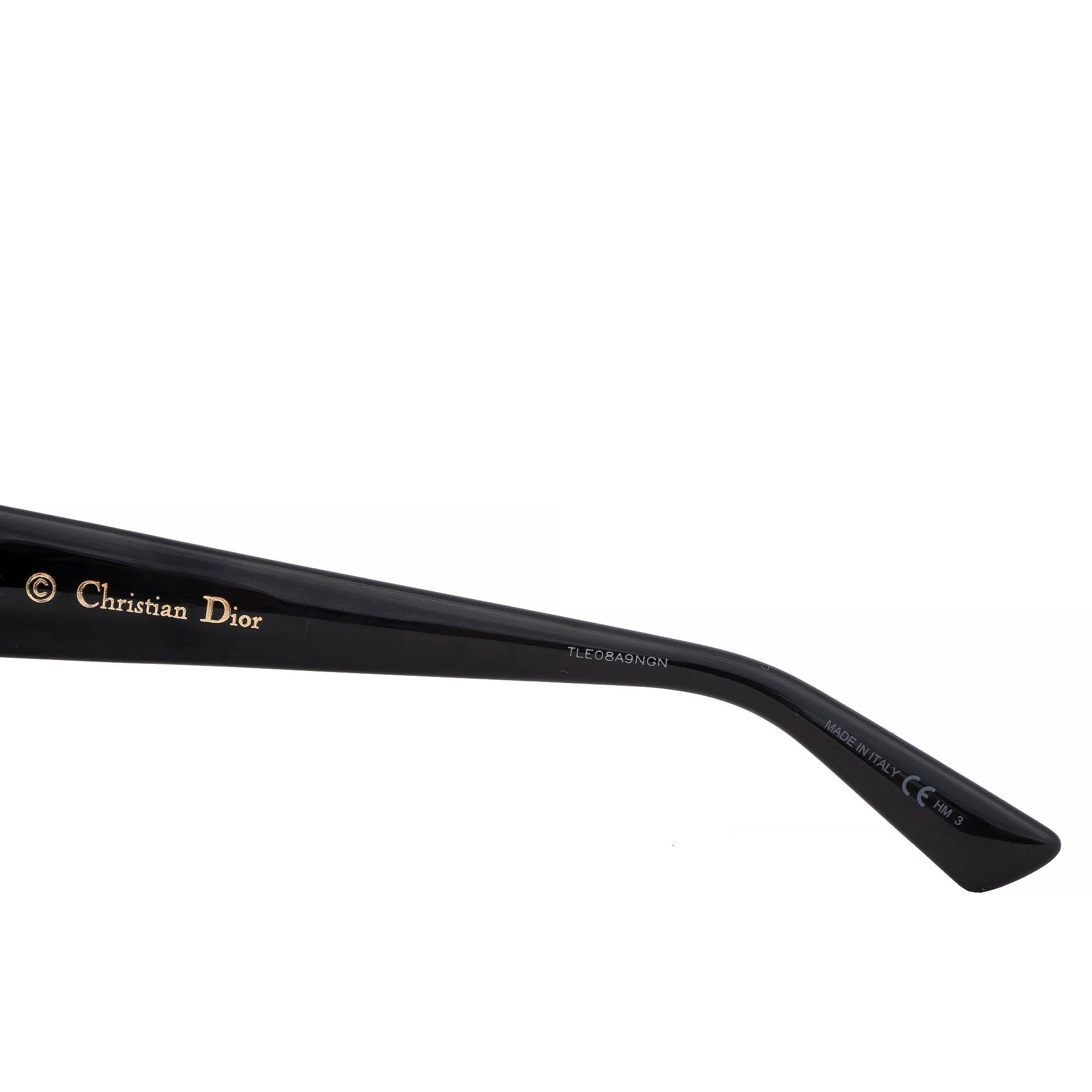 CHRISTIAN DIOR Gafas de sol de acetato negro DIORSTUDS 8072K Negro en venta