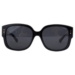 CHRISTIAN DIOR black acetate DIORSTUDS Sunglasses 8072K