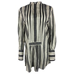 Christian Dior - Tunique noire et blanche, taille 36