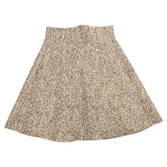 Christian Dior schwarz-weißer fr 36-Rock