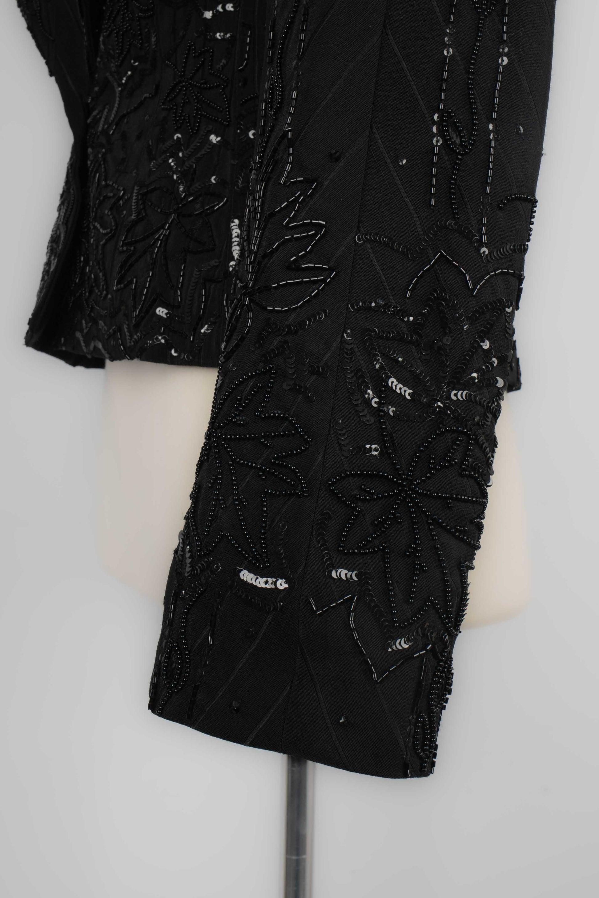 Christian Dior Black Blended Wool Jacket 5