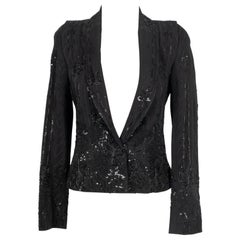 Christian Dior Black Blended Wool Jacket