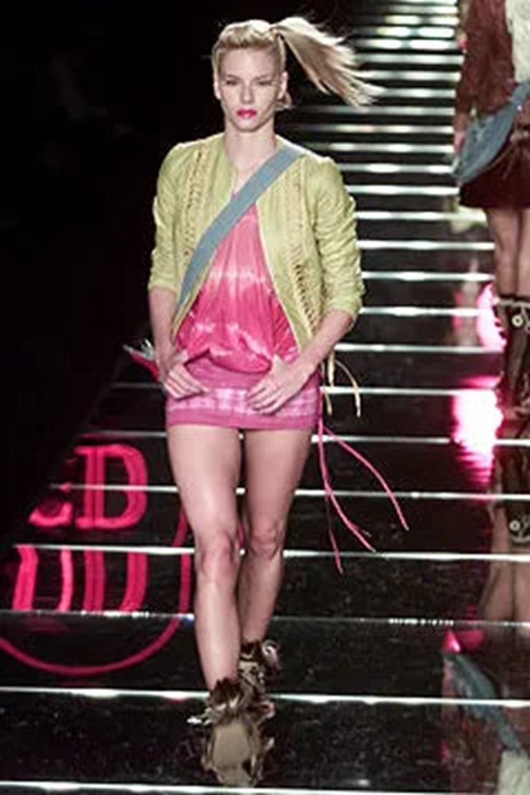 Christian Dior Set in lana nera, 2002 in vendita 9