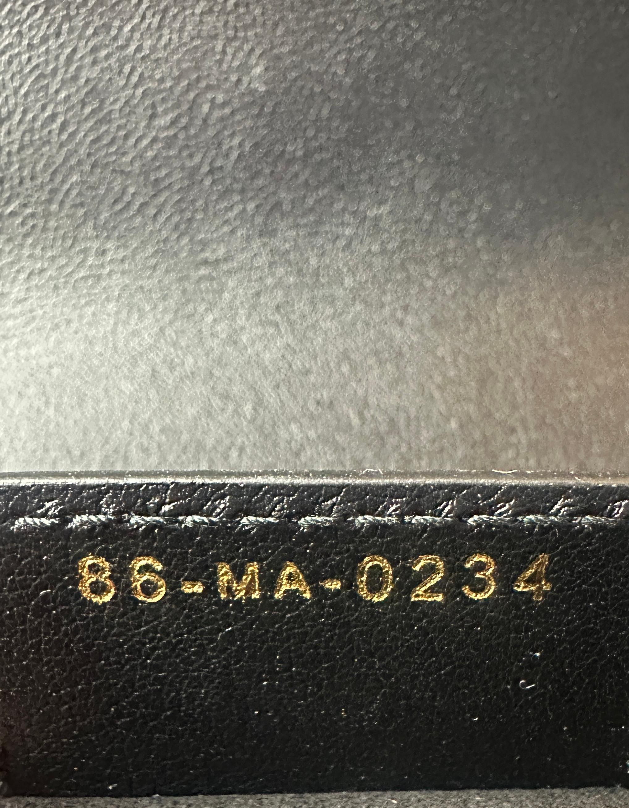 Christian Dior Portafoglio in pelle d'agnello nero Cannage Lady Dior Voyageur in vendita 4