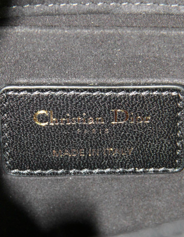 Dior - Lady D-Joy Micro Bag Black Cannage Lambskin - Women