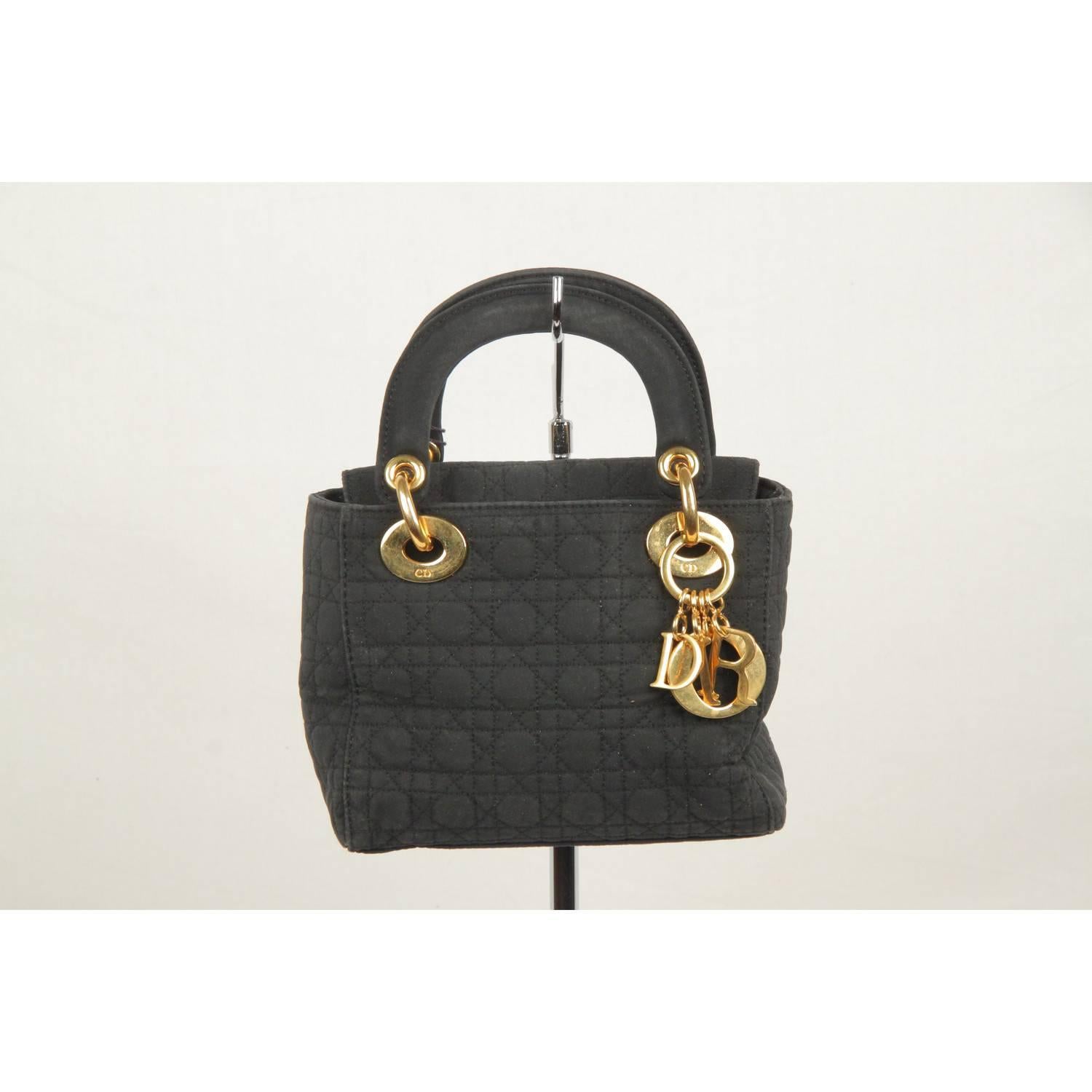 lady dior canvas black