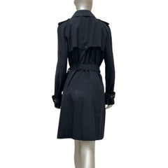 Christian Dior - Trench in cotone nero - Taglia 44