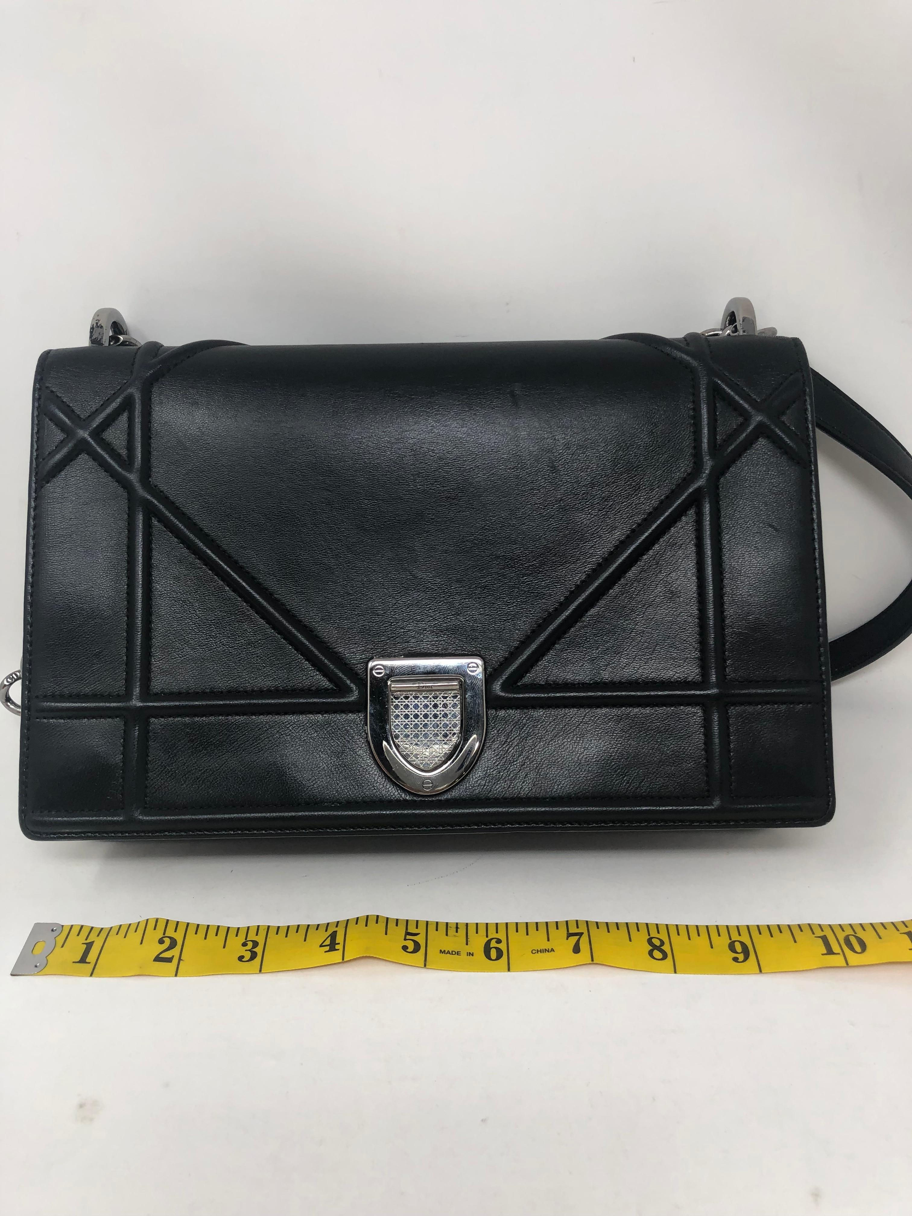 Christian Dior Black Diorama Bag 5