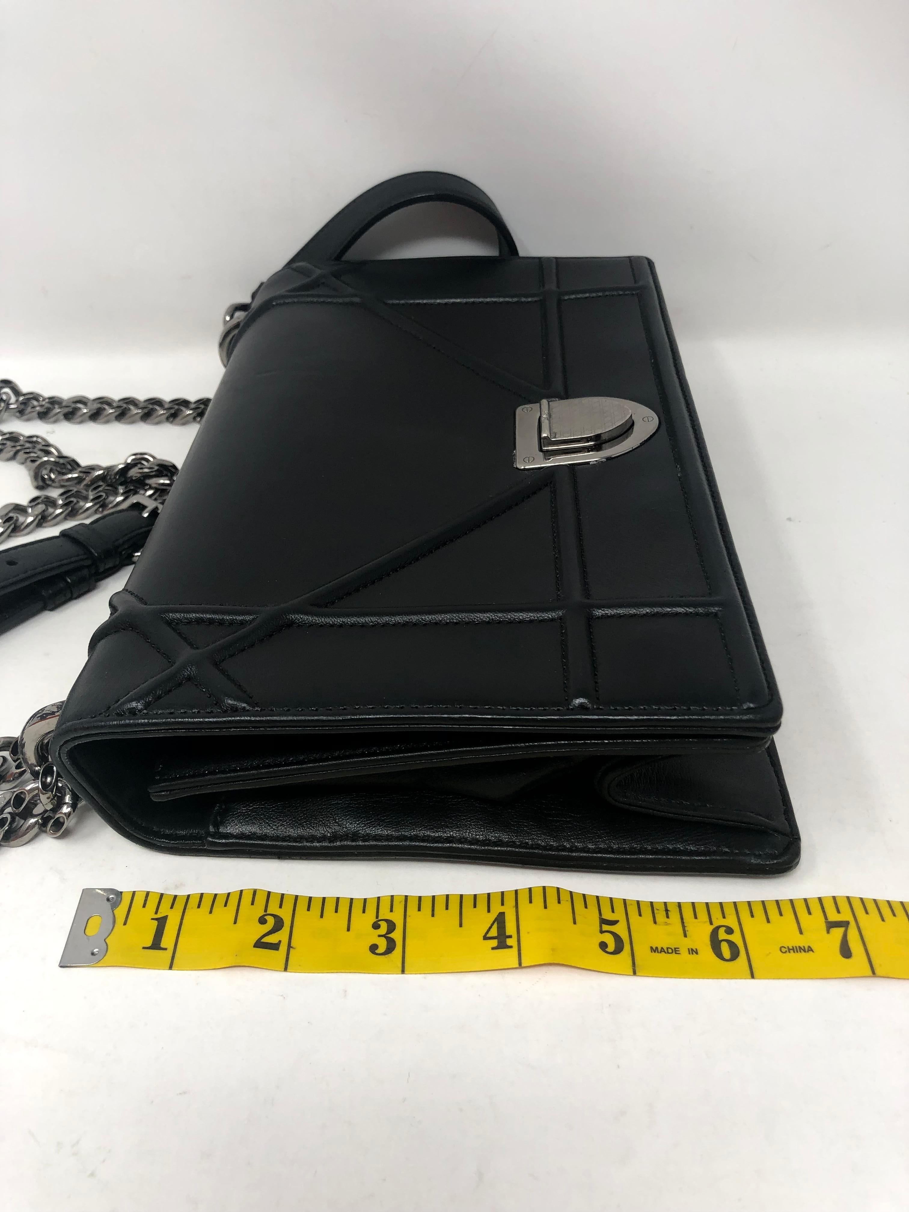 Christian Dior Black Diorama Bag 6