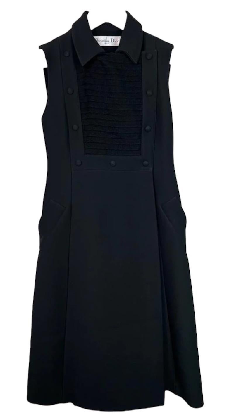 Christian Dior Black Dress In Excellent Condition For Sale In London, GB