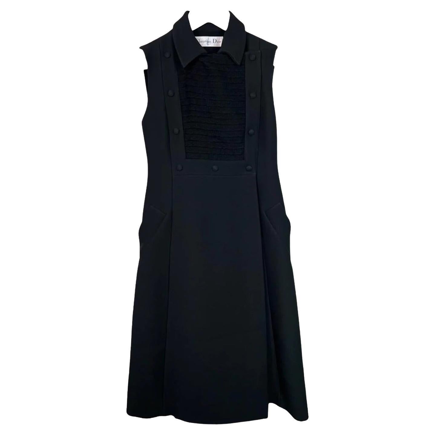 Christian Dior Black Dress For Sale