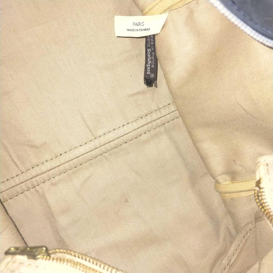 Christian Dior Black Embossed Suede Monogram Trotter Boston Bag  862031 In Good Condition In Dix hills, NY